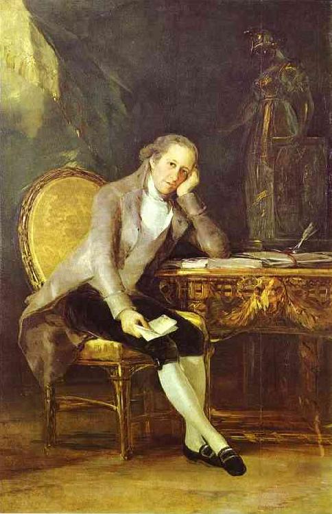 Francisco Jose de Goya Gaspar Melchor de Jovellanos. oil painting picture
